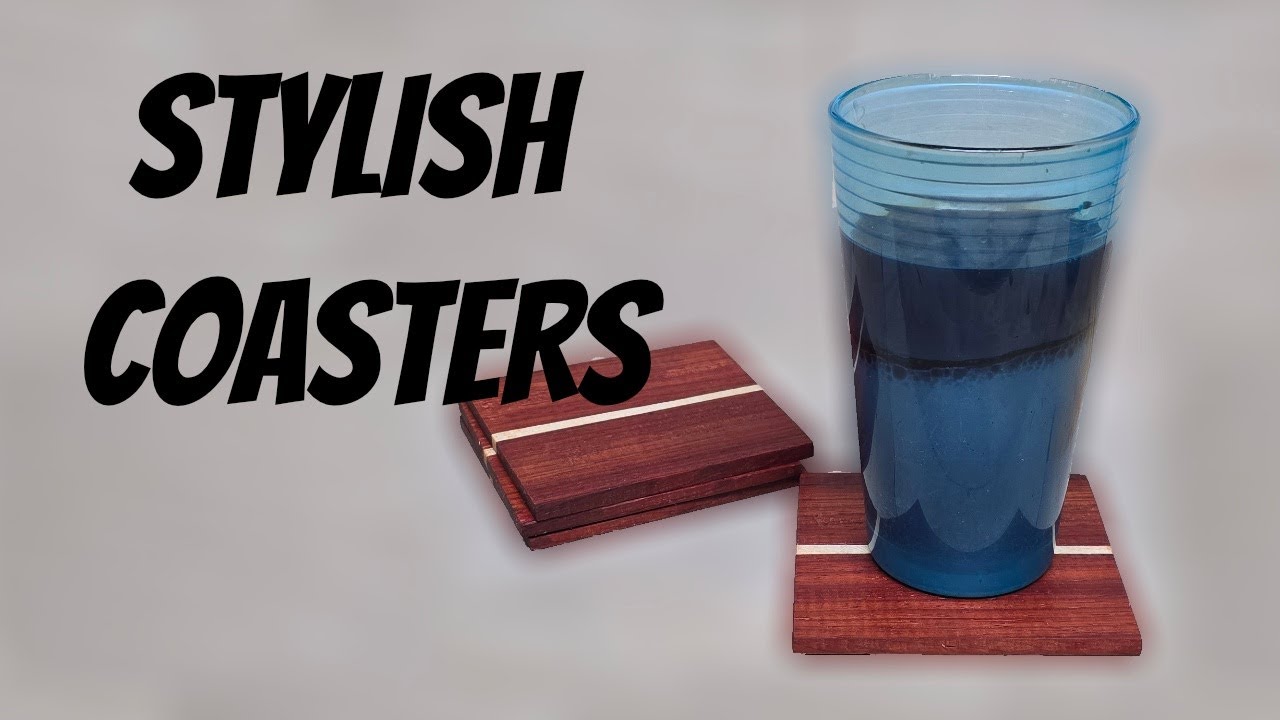 Wooden Coasters From Scrap Wood | Perfect Handmade Gifts