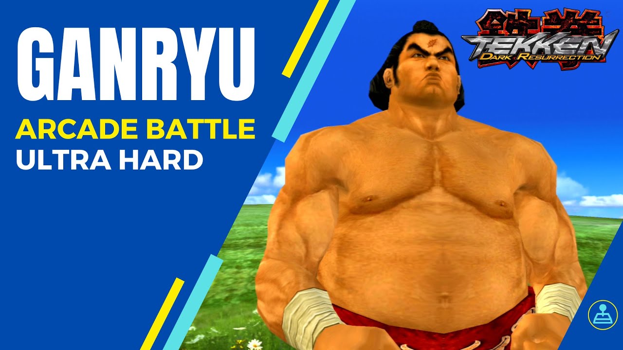 Tekken 5 Dark Resurrection | Ganryu Arcade Battle | Ultra Hard (PS3)