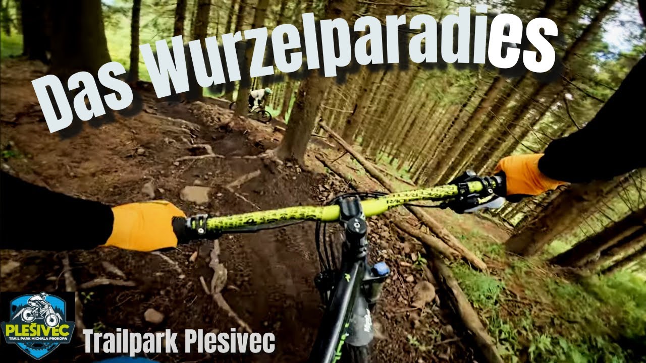 Technisch, wurzelig, gut - Daniela & Niki Enduro - Trailpark Plešivec | MTB vlog