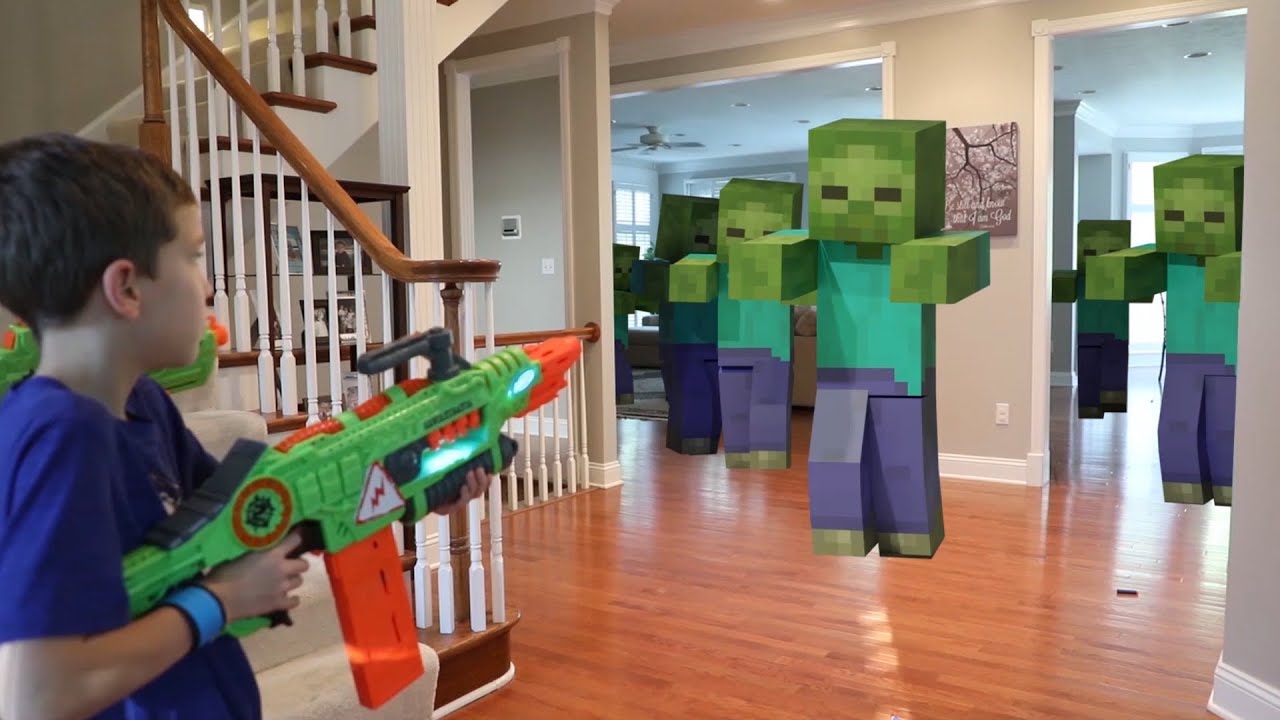 Я пережил вторжение моба в Minecraft!