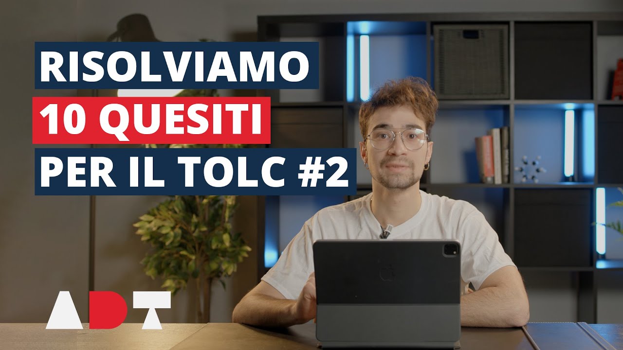 Esercitazioni TOLC - simulazione con 10 quiz di medicina - pt.2