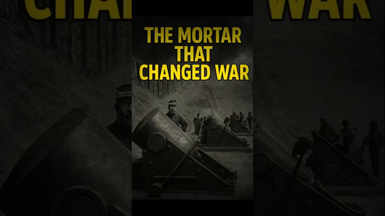 The Civil War Siege Mortar That Rained Fire From the Sky  #shortsfeed