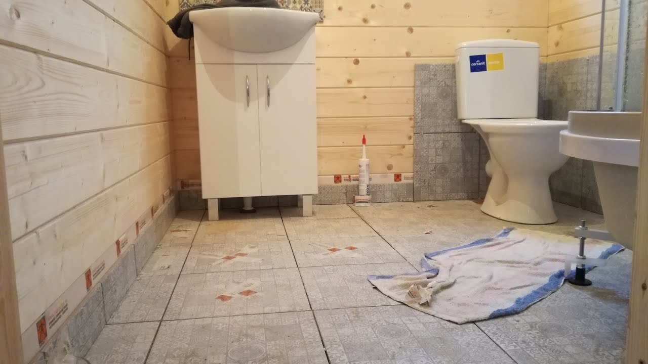 Budowa łazienki na działce w domku drewnianym