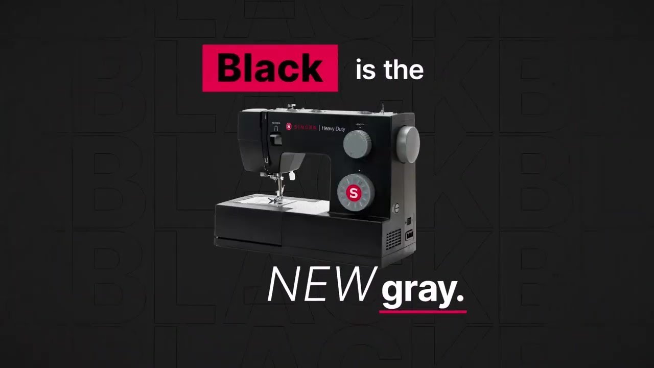 Meet the Heavy Duty 4432 Sewing Machine - Special Edition Black