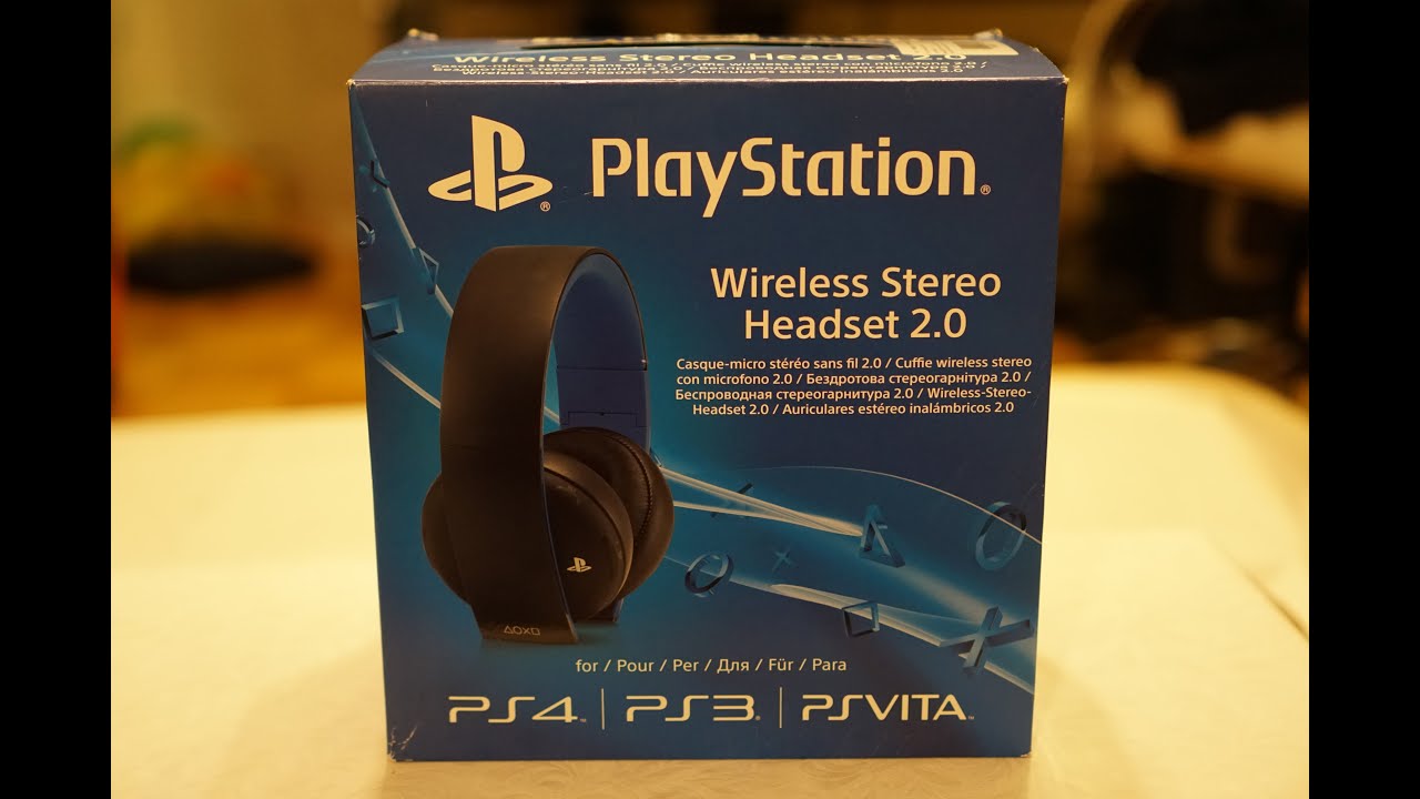 Обзор беспроводной гарнитуры Sony Wireless Stereo Headset 2.0 для PS4, PS3, PS Vita