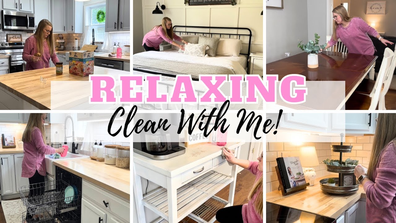 RELAXING CLEAN WITH ME BEFORE NAP TIME | GET IT ALL DONE WITH ME | CHRISTIAN HOMEMAKER | POWER HOUR