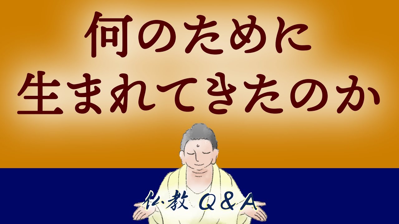 【仏教Q＆A】何のために生まれてきたのか｜仏教は人間に生まれたことは大変有り難いことだと説く
