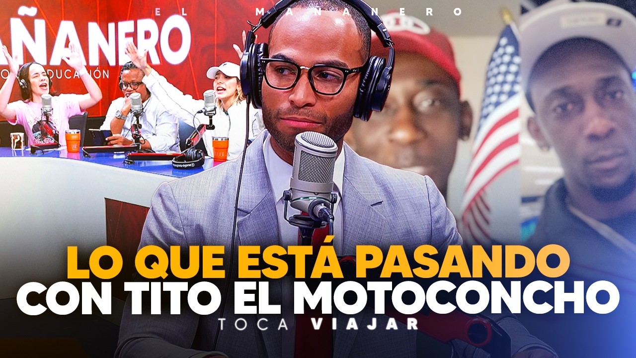 LO QUE EST&Aacute; PASANDO con tito el motoconcho & Toca Viajar se enfrenta a Sandra Palmett