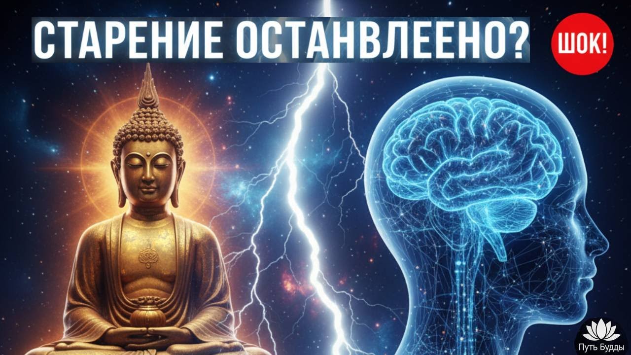 Старение остановлено? 5 открытий ученых, которые знал Будда  #Наука #Старение #Медитация #Долголетие