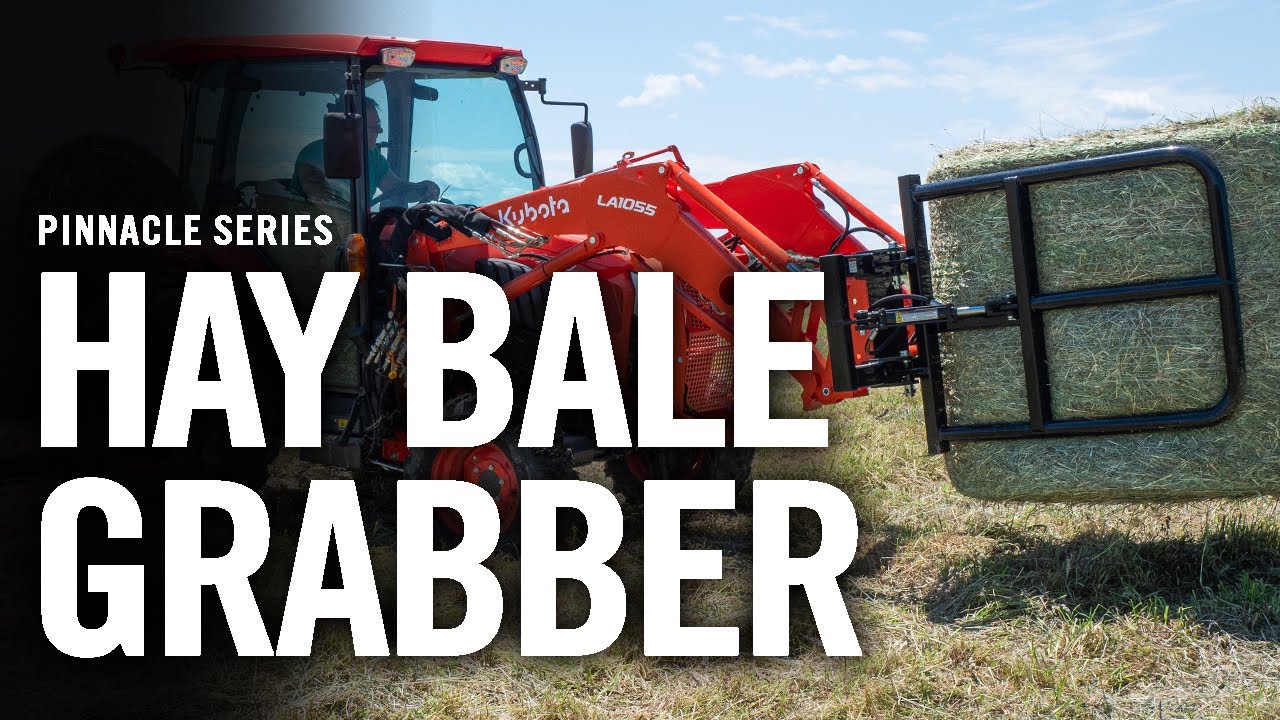 Hay Bale Grabber | Lift, Move, and Stack Hay Bales With Ease