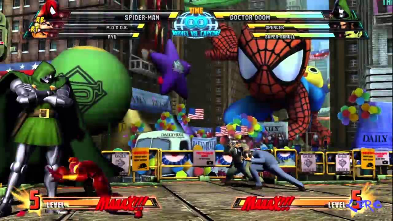 MvC3 Spidey and his Amazing Friends