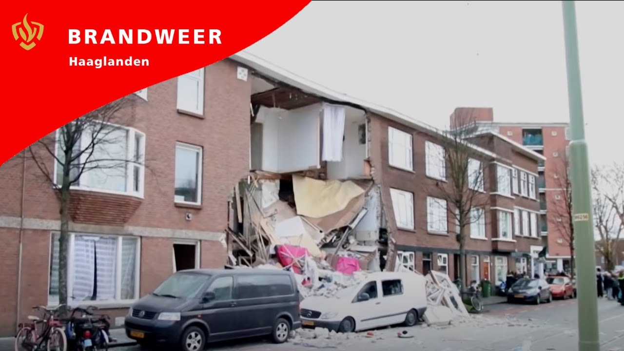 Brandweer Haaglanden - Explosie Jan van der Heijdenstraat Den Haag (2019)