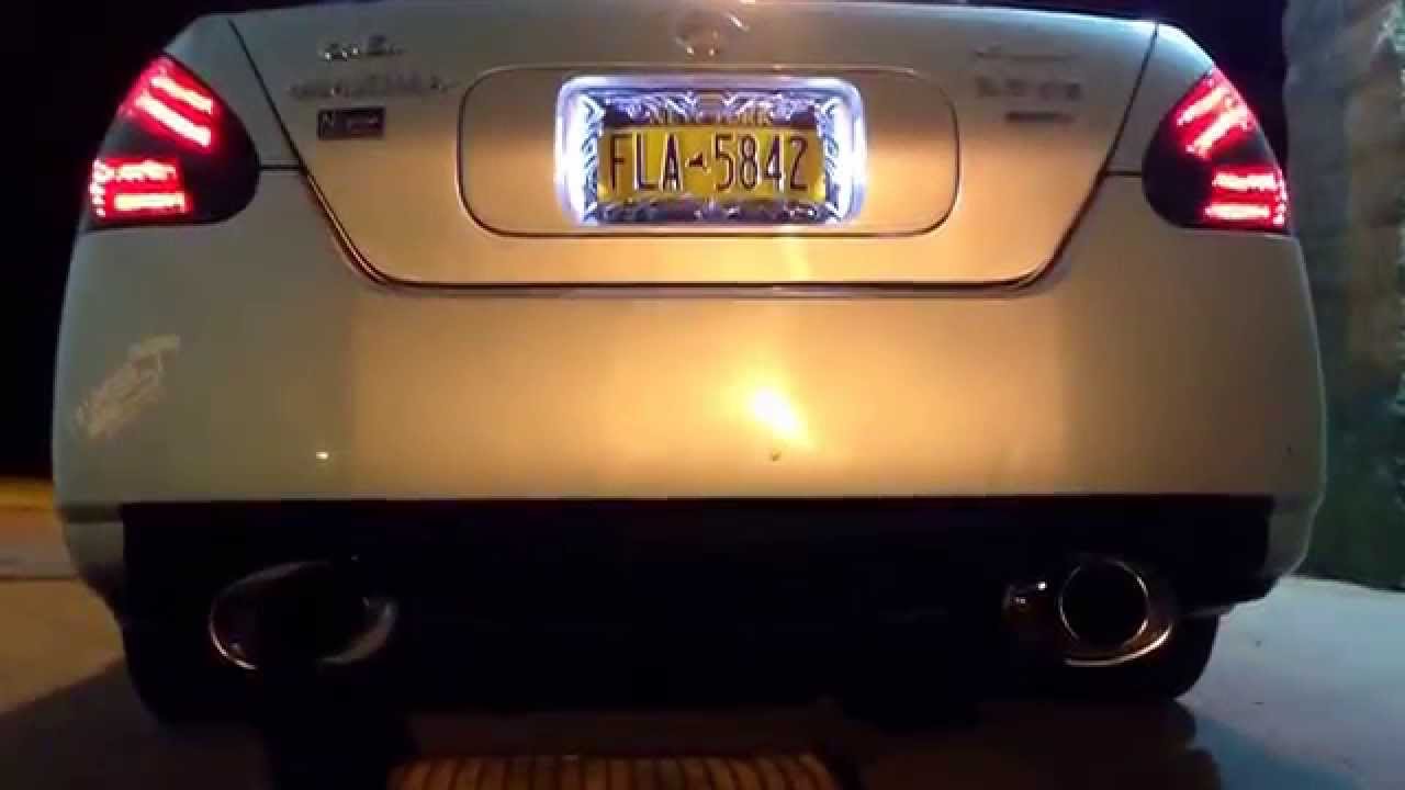 Soundcheck with New RACINGLINE Y-Pipe & RS-Type full Catback--__--04 Nismo Maxima