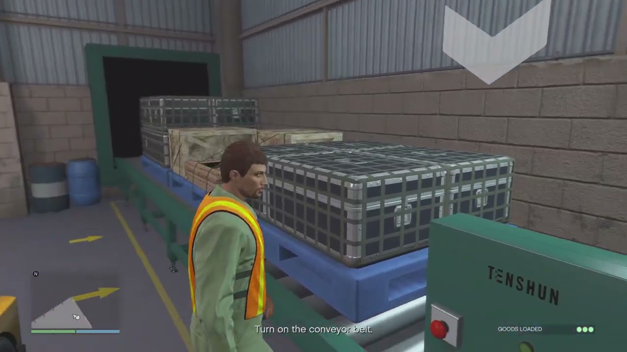 Grand Theft Auto V Certified forklift operator 