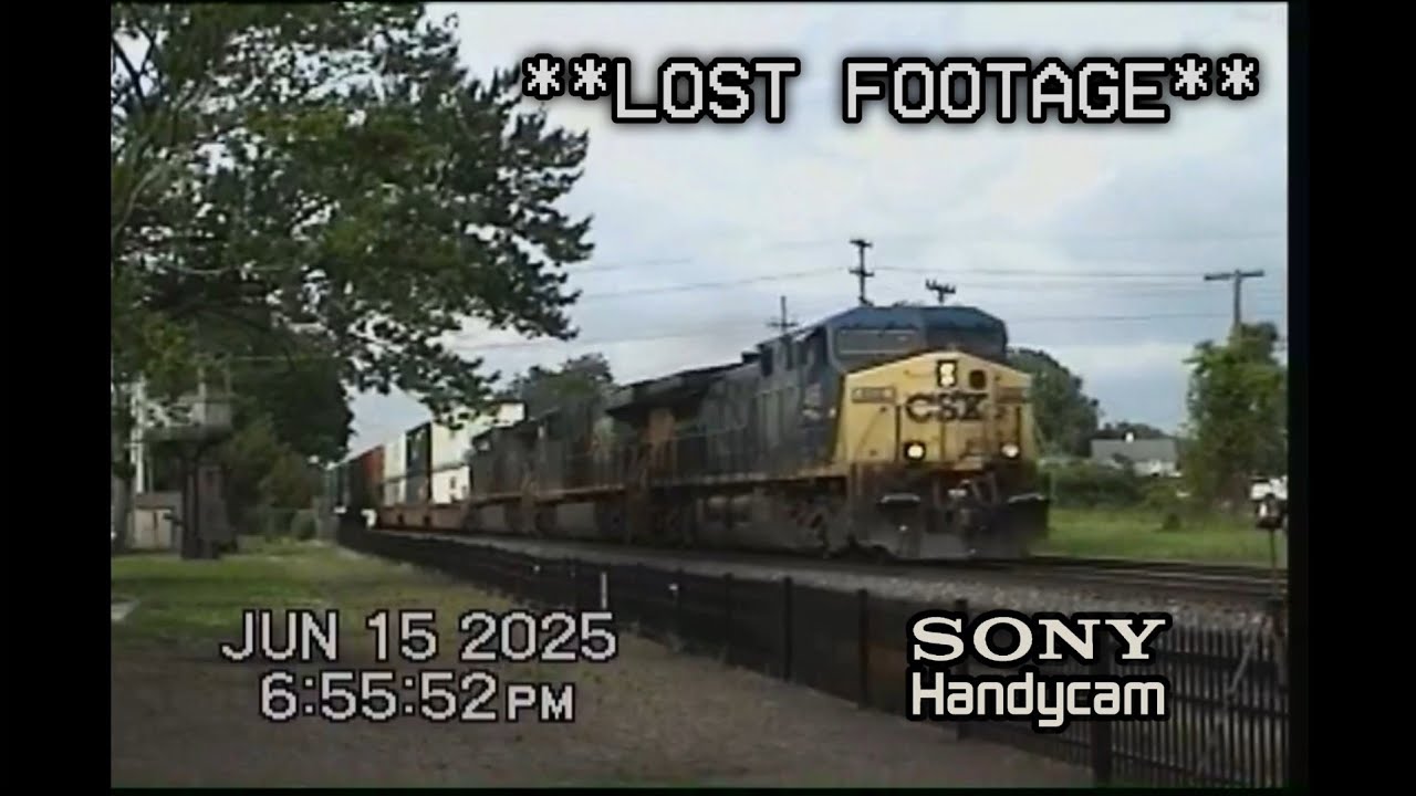 **Потерянные кадры** Видеозапись с камеры Sony Handycam из Хайленд-Кроссинг и железнодорожного му...
