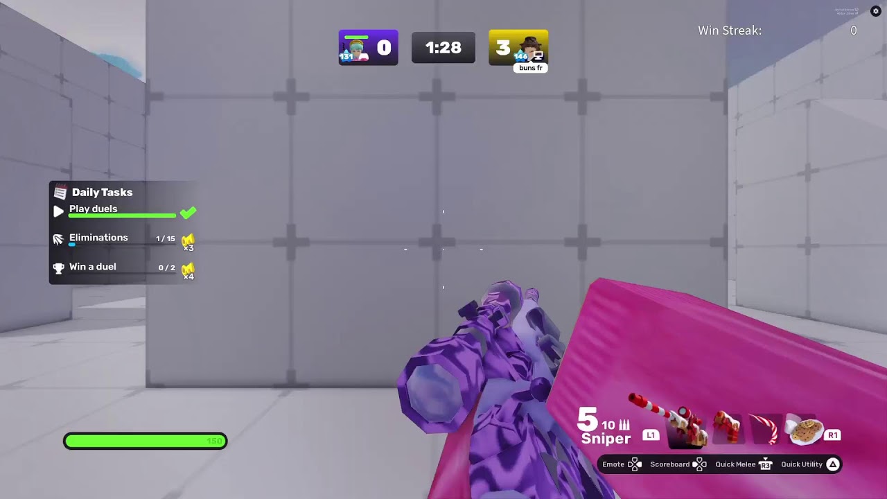Playing Roblox juggernaut.
