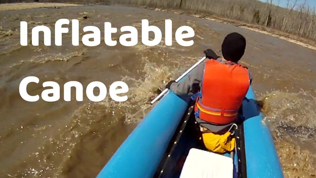 SOAR 16 INFLATABLE CANOE - Maiden Voyage - Simonette River