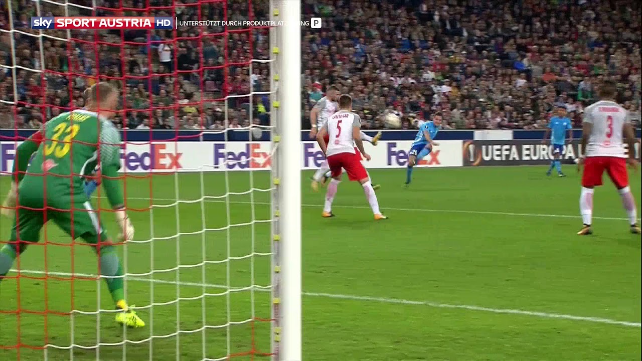 UEFA Europa League 2017/18, 2. Spieltag: FC Salzburg - Olympique Marseille 1:0