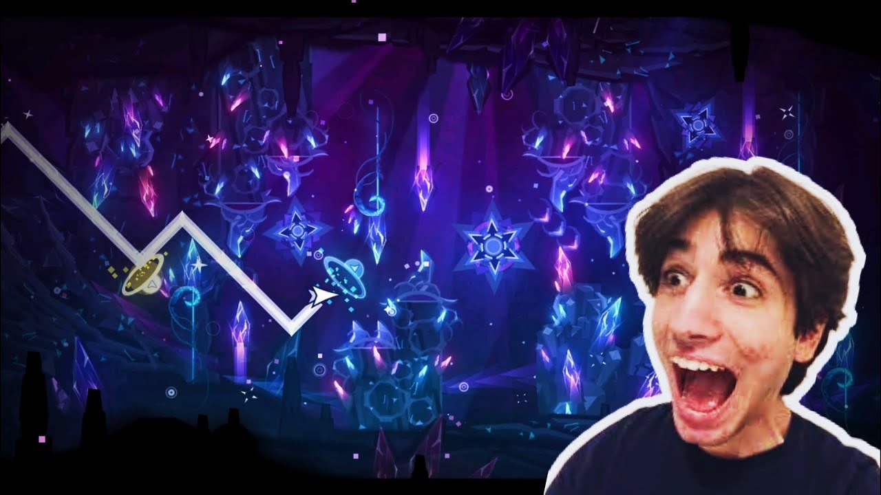Doggie tried a noclip run on Amethyst 20-100 (Geometry dash)