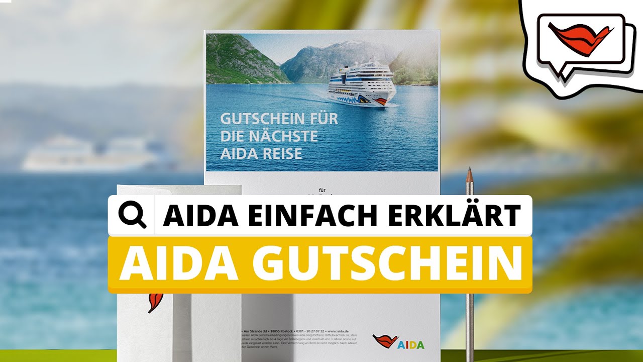 AIDA Gutschein | AIDA einfach erklärt 💡