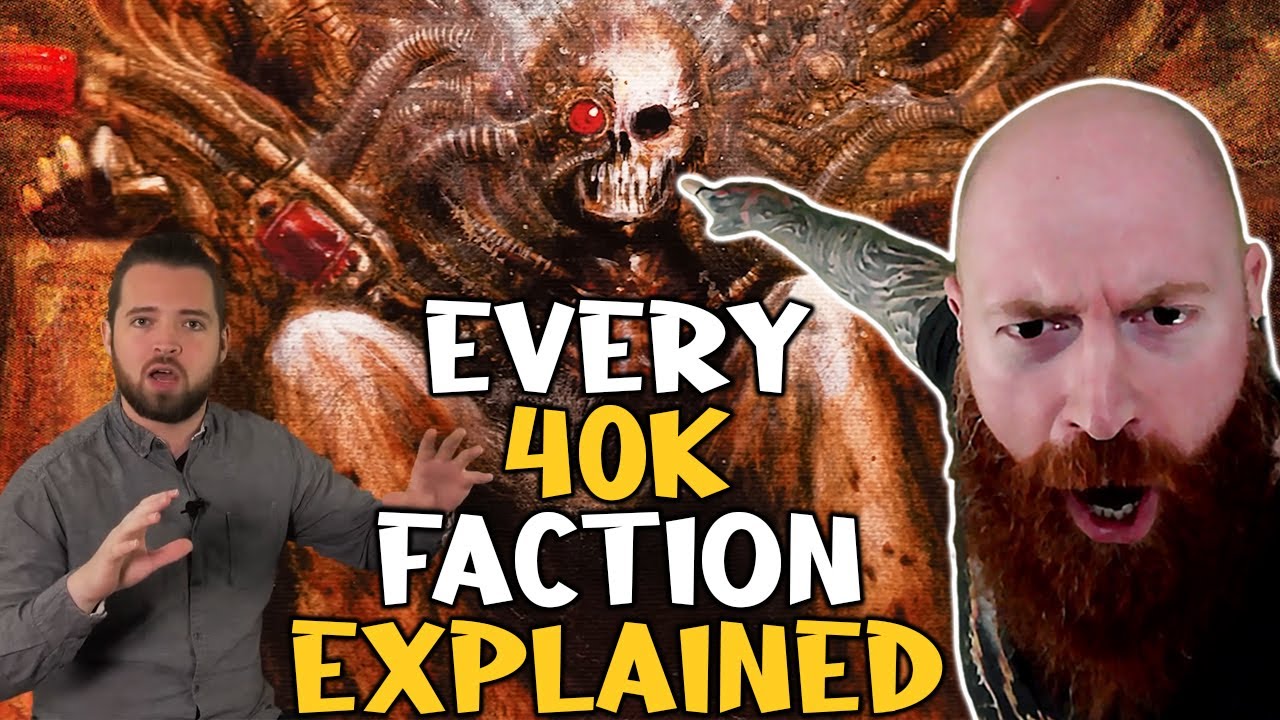 Final Fantasy Player Xeno Reacts to Every Single Warhammer 40k Faction Explained