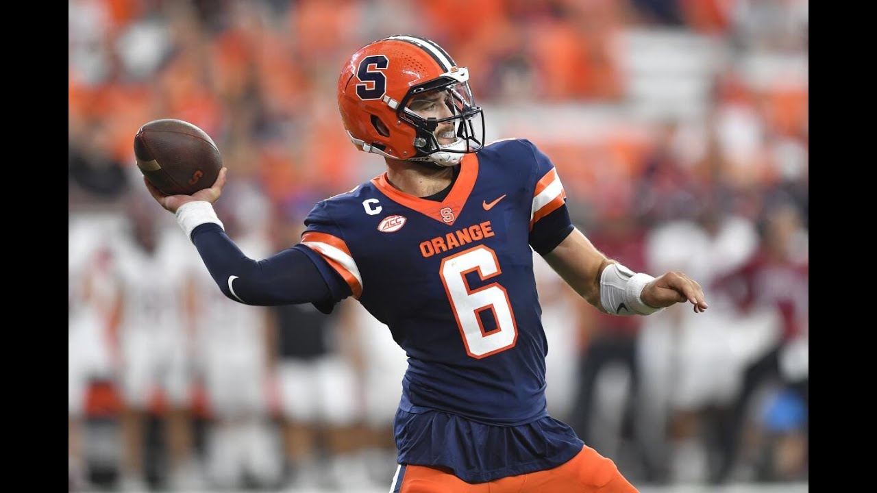 Garrett Shrader Syracuse Highlights