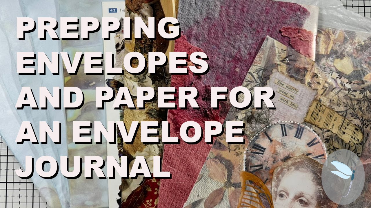 Prepping envelopes and paper for envelope journal