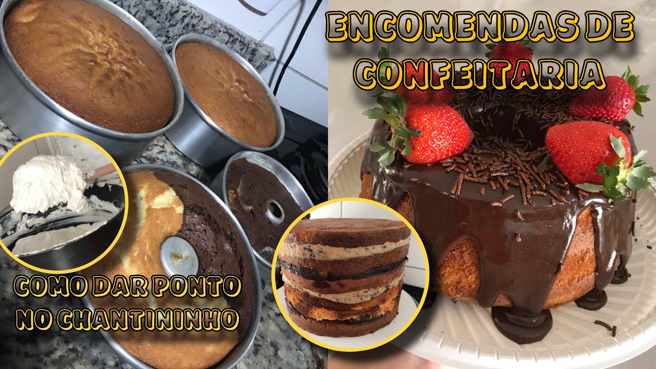 BOLO DECORADO+ PONTO DO CHANTININHO + PRONTA ENTREGA 💖