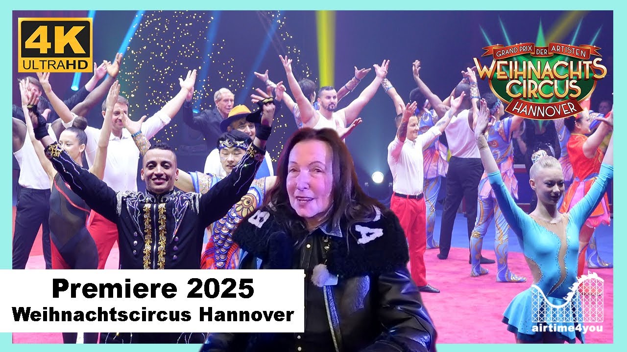 Weihnachtscircus Hannover - Premiere am 18.12.2025 - 7. Grand Prix der Artisten