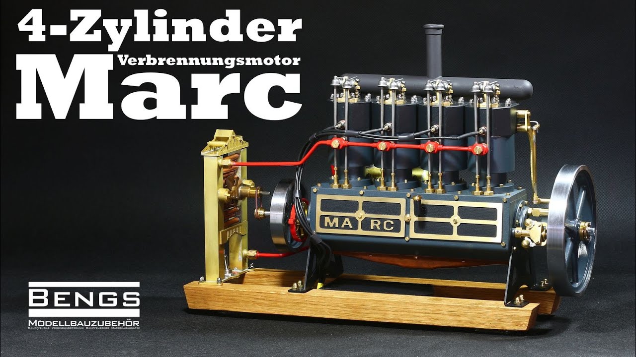 Vierzylinder Verbrennungsmotor 