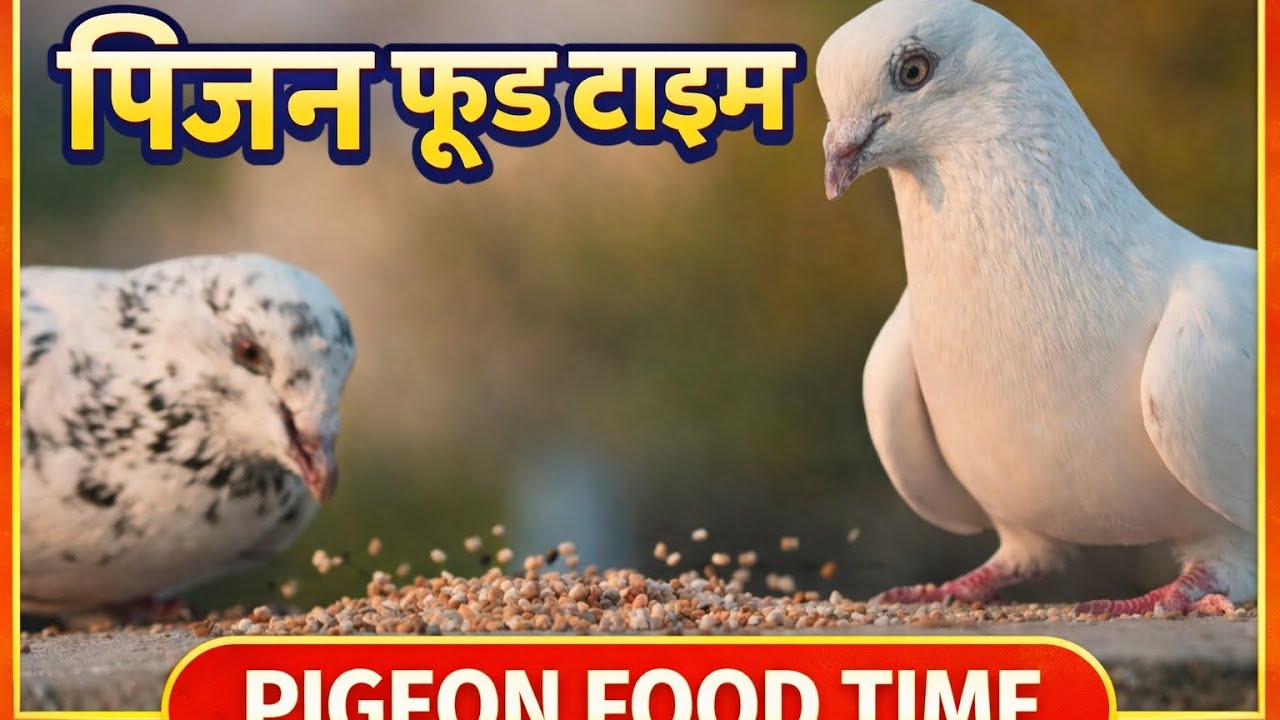 Pigeon Food Time 