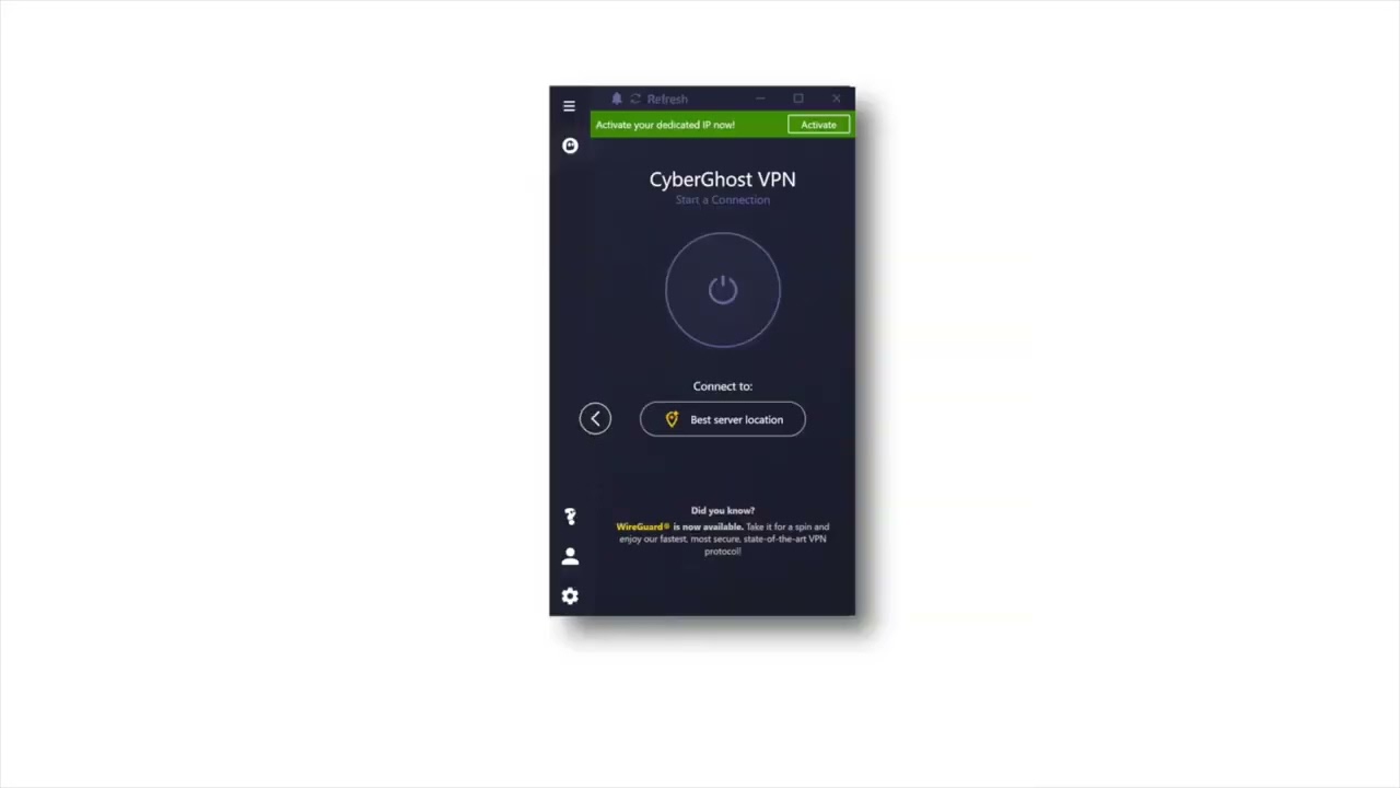 Step-by-Step Guide to Get a Dedicated IP - CyberGhost VPN &rarr;