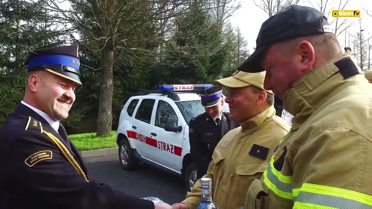 Strażak Piotr Krupa odszedł na emeryturę