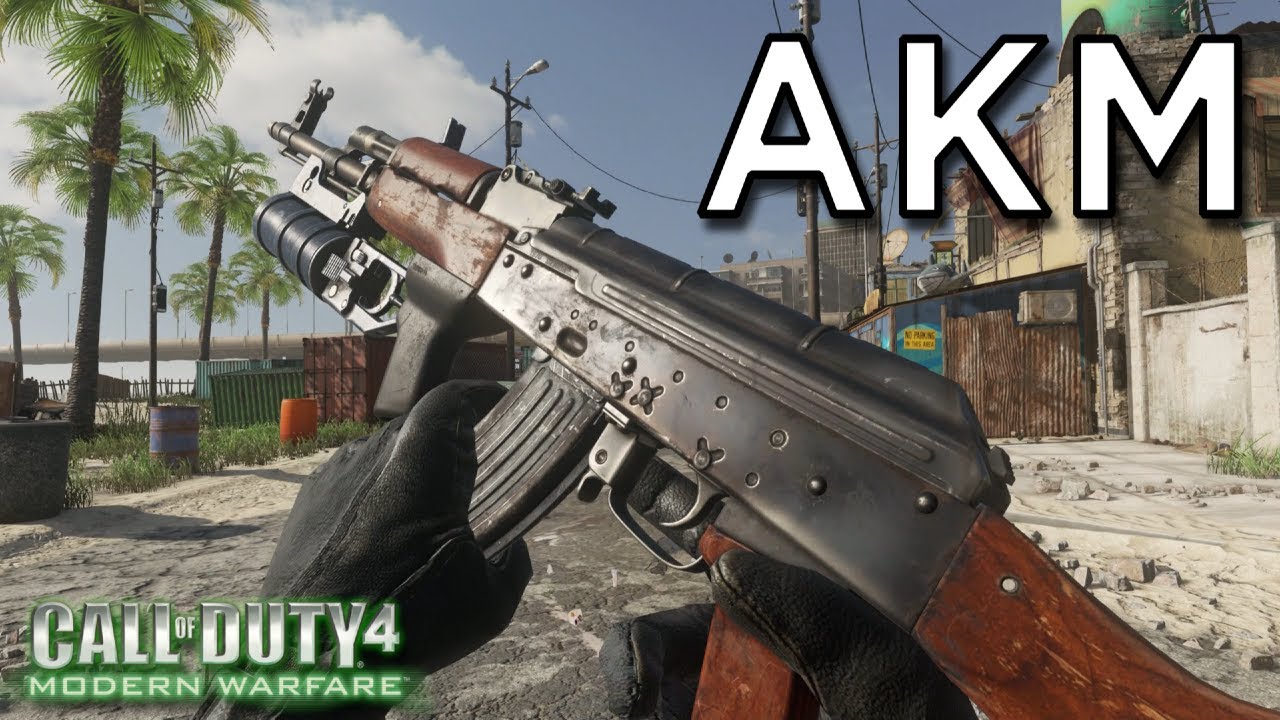 AKM on Modern Warfare Remastered PS5 Gameplay
