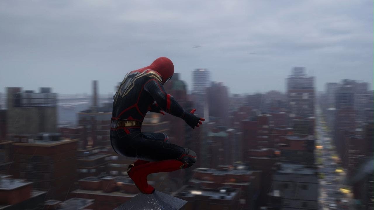 Marvel's Spider-Man 2 swinging