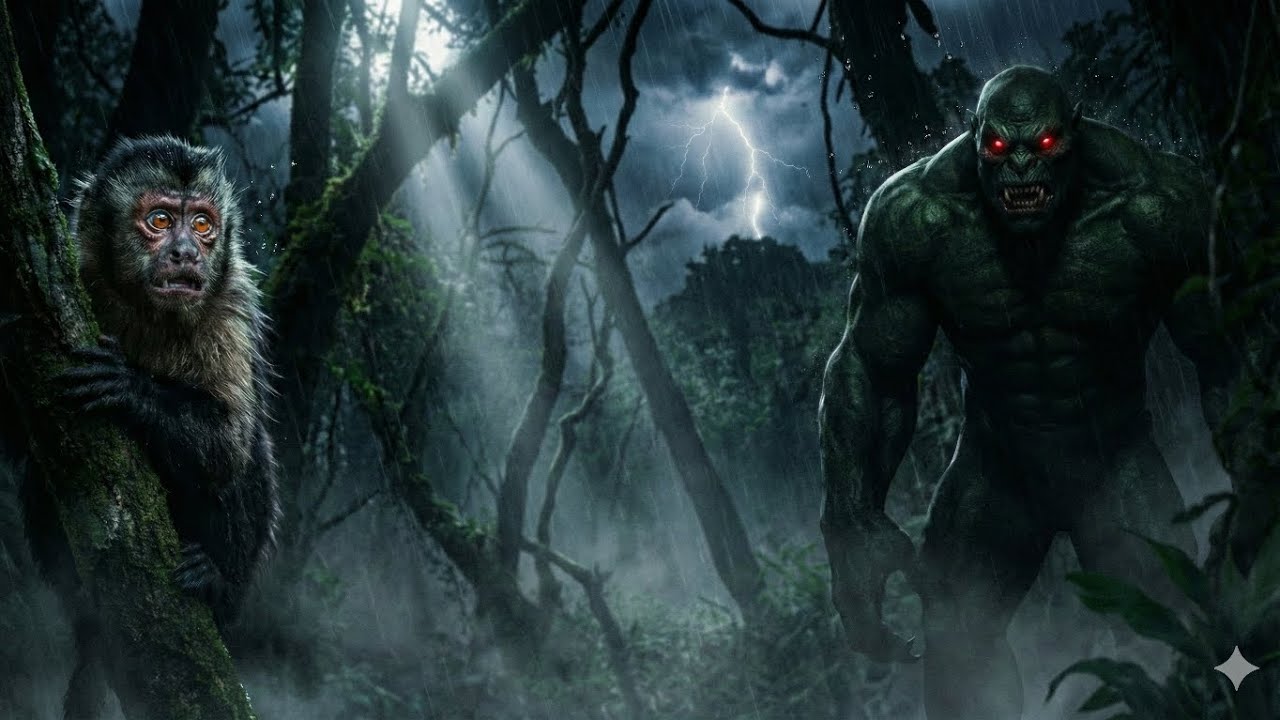 Halk aur Monkey | Jungle ki Khofnaak Dastaan