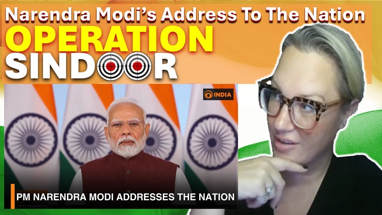 PM Narendra Modi's address to the nation | Operation Sindoor | American Reaction | Amazing Speech!