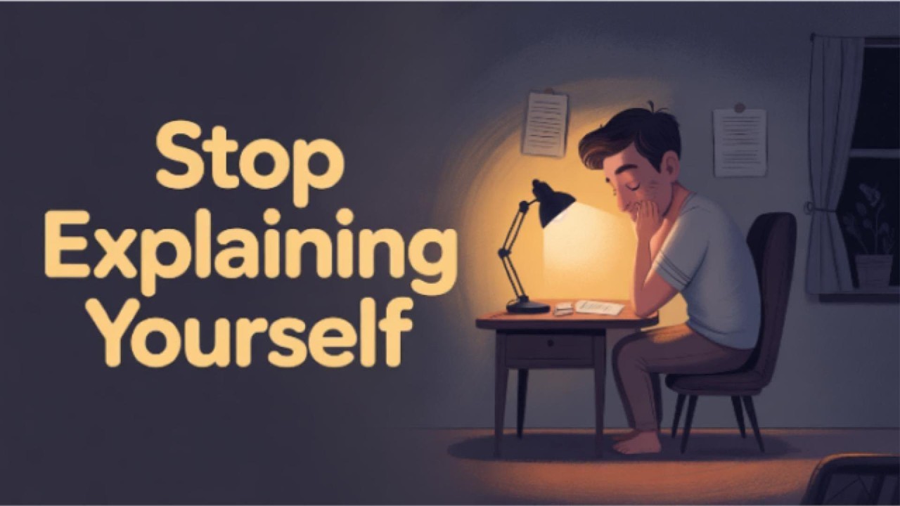 Stop Explaining Yourself |  A Life-Changing Story on Boundaries | The Calmer Tales