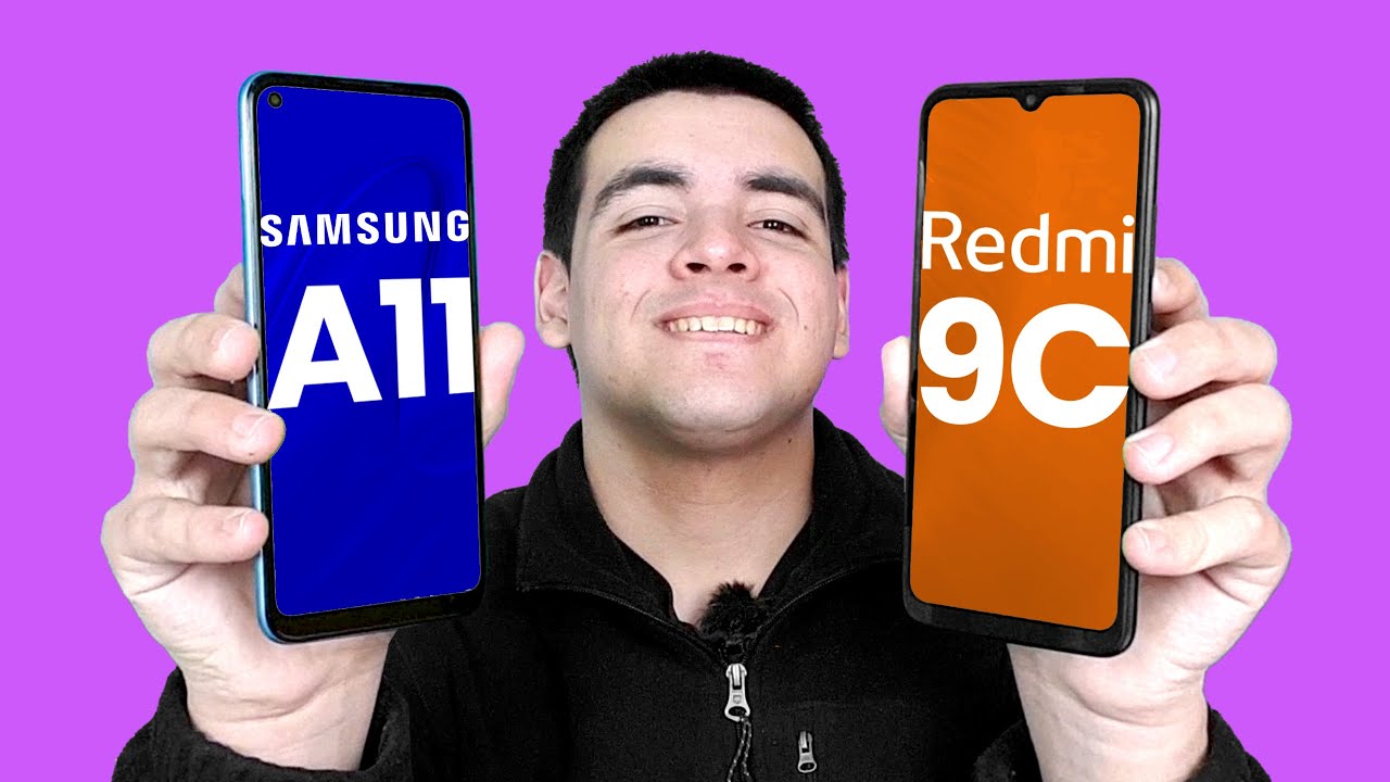 Más parejos de lo que deberían 🤯 Comparativa Galaxy A11 vs Redmi 9C
