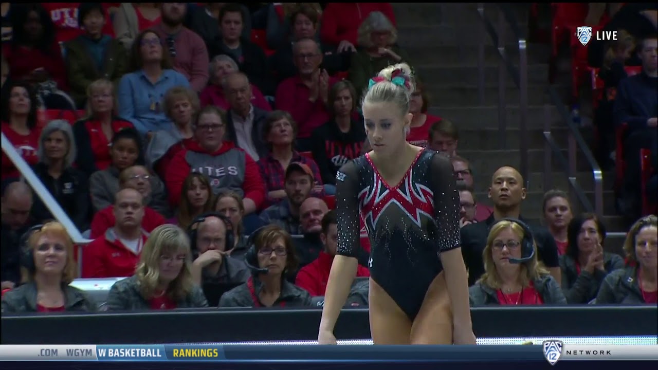 MaKenna Merrell-Giles (Utah) 2018 Floor vs Washington 9.975