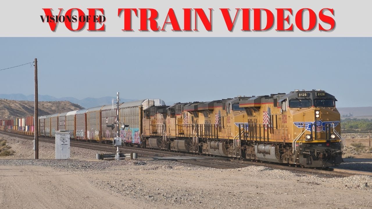VOE Train Videos: 2021 UP Railroad Trains - Compilation # 8