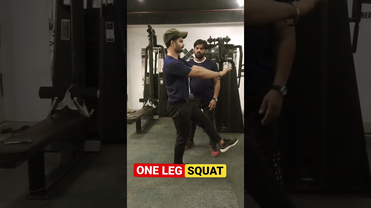ONE LEG SQUAT #legday #leg #legsfordays #trendingreels #shorts  #legextention #legcurlsfordays