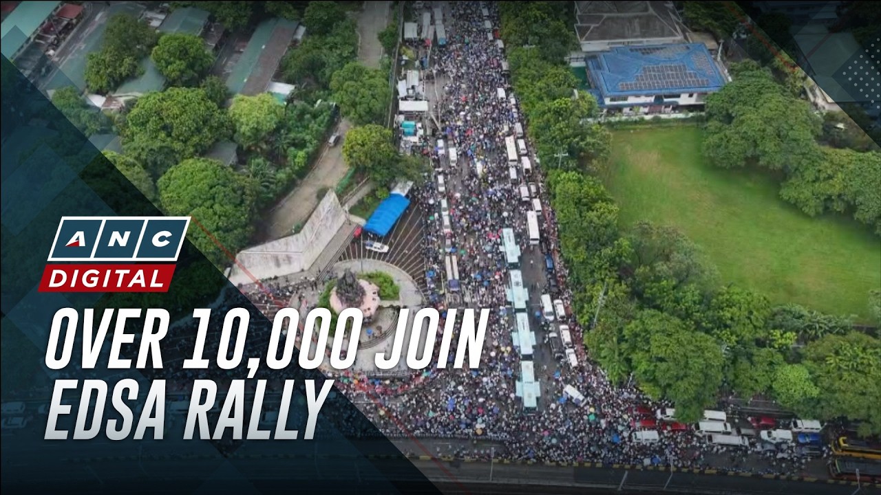 EDSA traffic paralyzed due to Iglesia ni Cristo rally | ANC