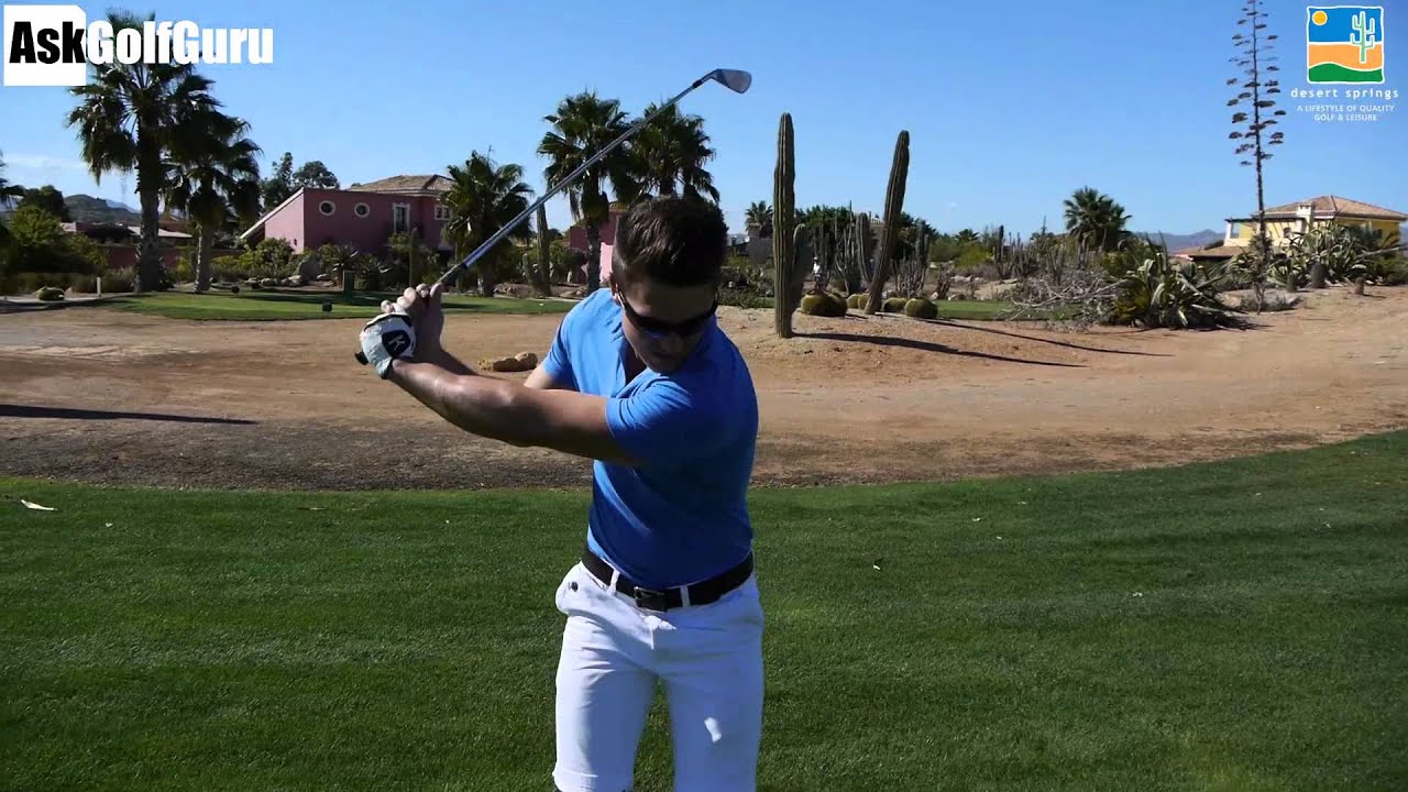 Golf Playing Lesson Desert Springs Spain