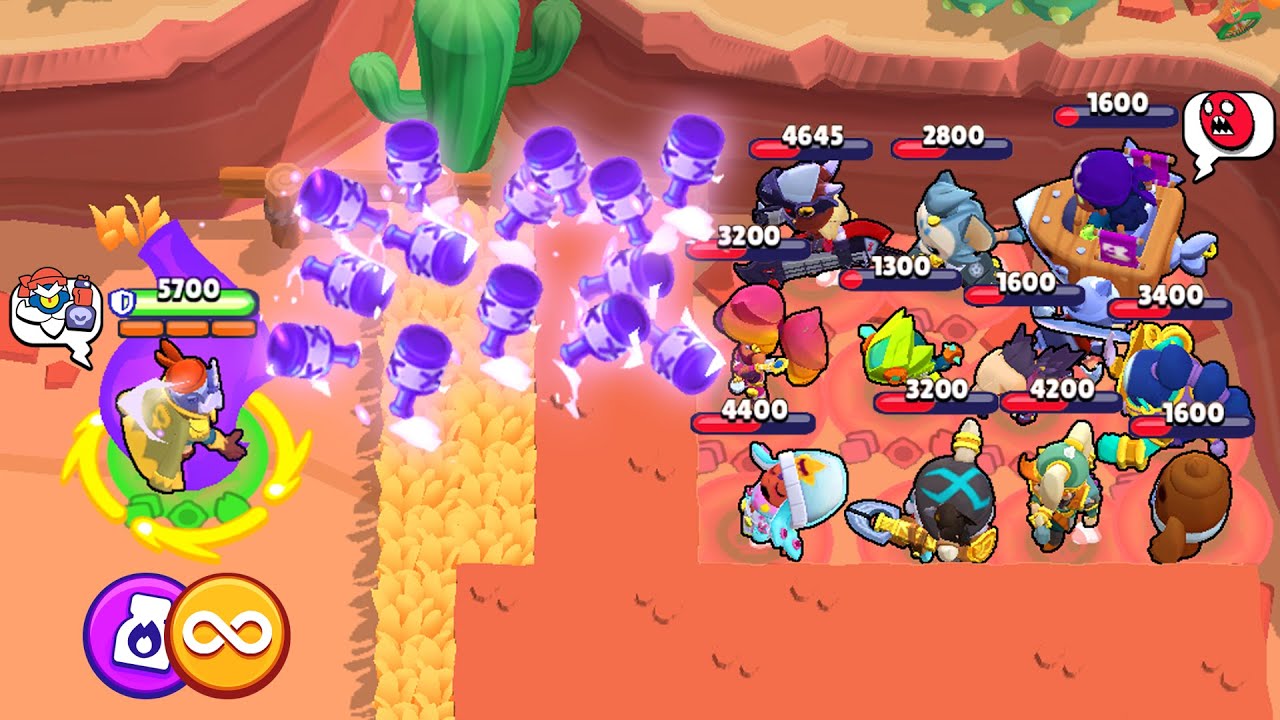 INFINITE SUPERS HYPERCHARGE vs ALL NOOBS LEGENDARY 🔥 Brawl Stars 2024 Funny Moments, Fails ep.1398
