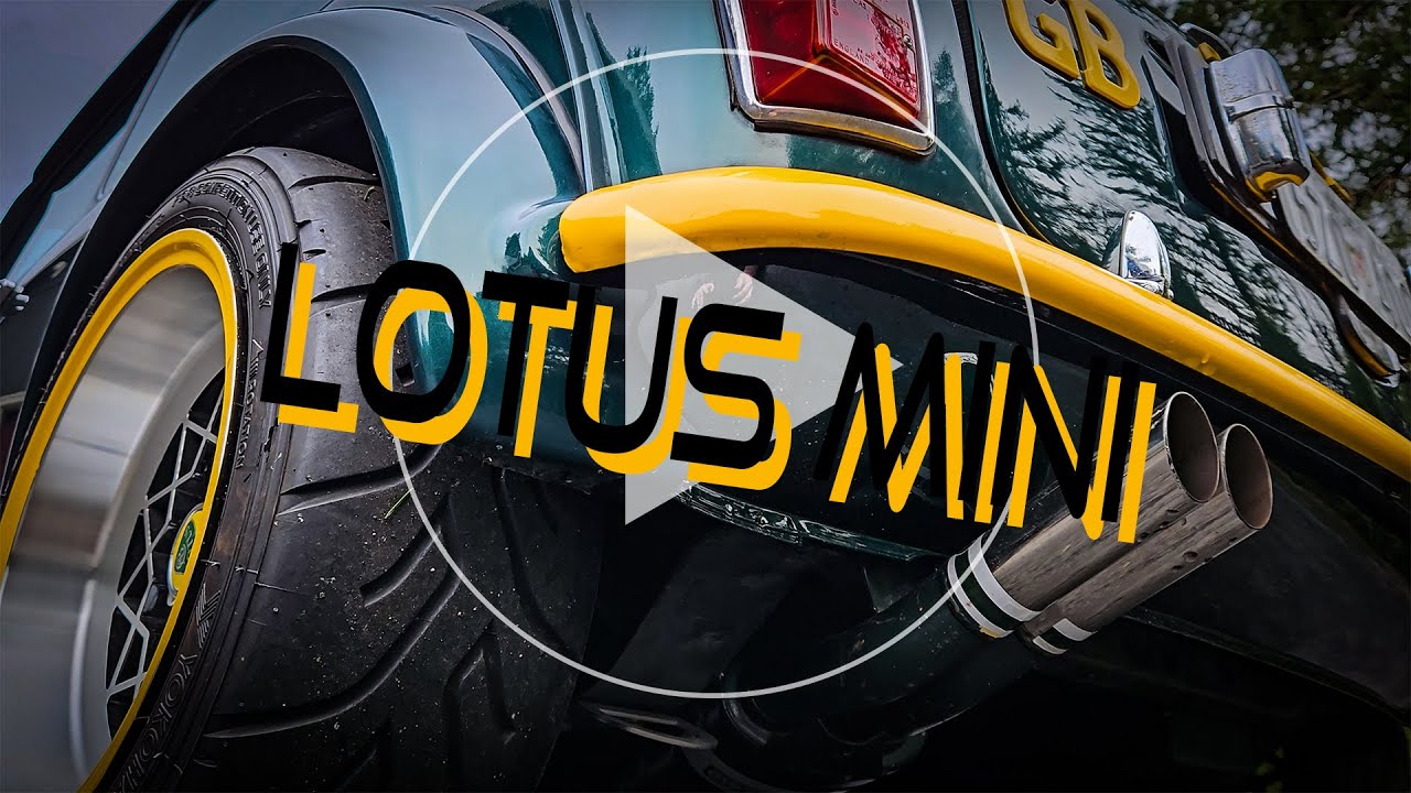 Классический Mini Cooper, вдохновленный Lotus Supercar