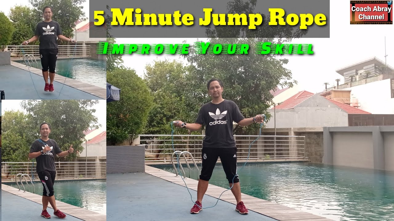 TUTORIAL LOMPAT TALI SKIPING || How to Play Jump Rope Improve Your Skill 😎
