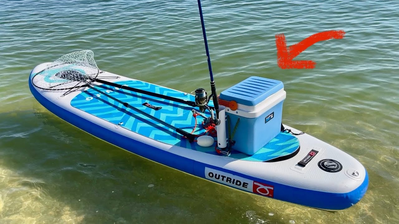 Il mio SUP da Pesca - allestimento e accessori - My fishing SUP set-up and accessories