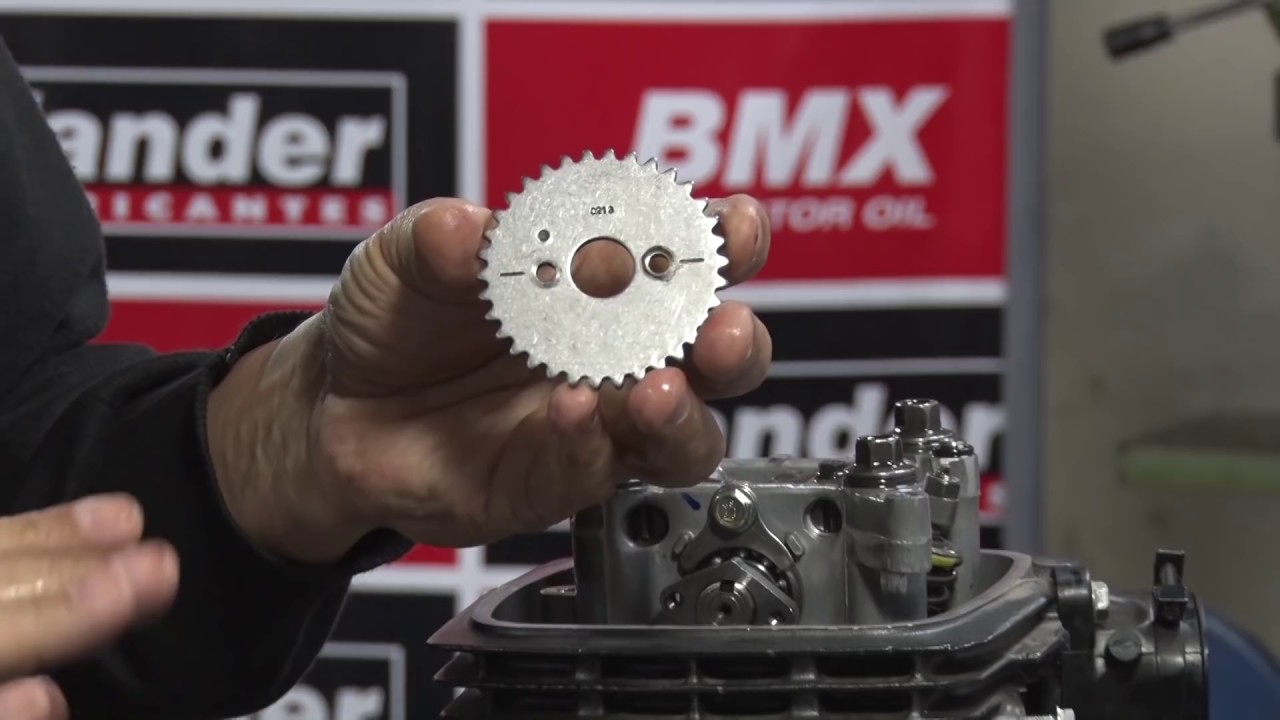 Desarme motor Hunk 150 de HERO -  Distribución, tapa de cilindro, árbol de levas, pistón