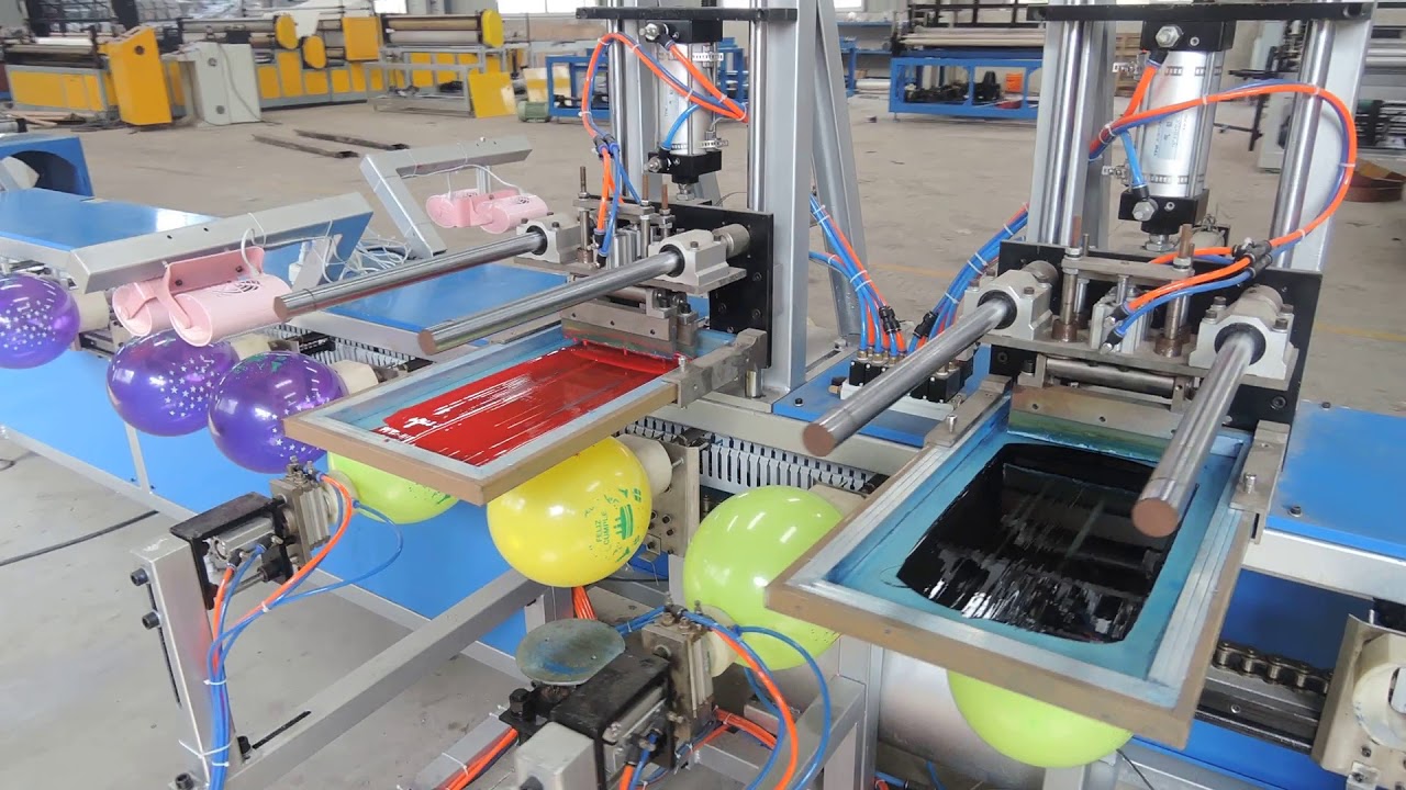 UTSP3005 Five Color Automatic Silk Screen Balloon Printing Machine